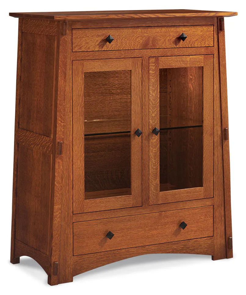 Simply Amish SCDCMC3G McCoy Dining Cabinet, 3 door w/ Glass Doors Simply Amish SCDCMC3G McCoy Dining Cabinet, 3 door w/ Glass Doors