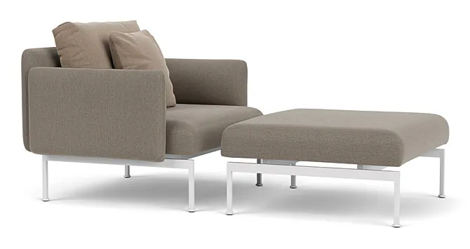 Barlow Tyrie 1LYMO1.02.10065V Layout Single Ottoman Barlow Tyrie 1LYMO1.02.10065V Layout Single Ottoman