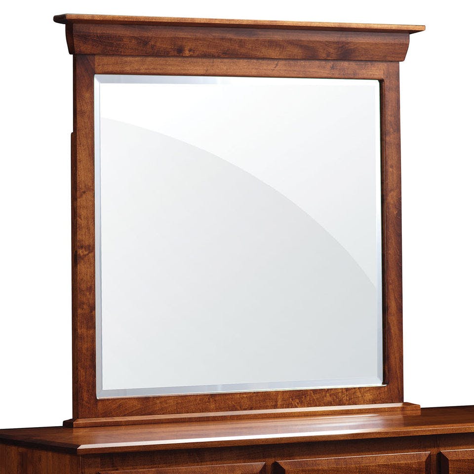 Simply Amish SMCBN-06A3 Colburn Dresser Mirror, 68″
