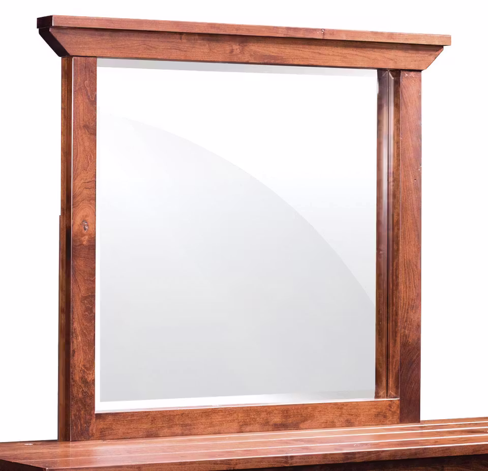 Simply Amish SMTRB-01A2 B&O Railroad Trestle Bridge Dresser Mirror, 43.5" Simply Amish SMTRB-01A2 B&O Railroad Trestle Bridge Dresser Mirror, 43.5"