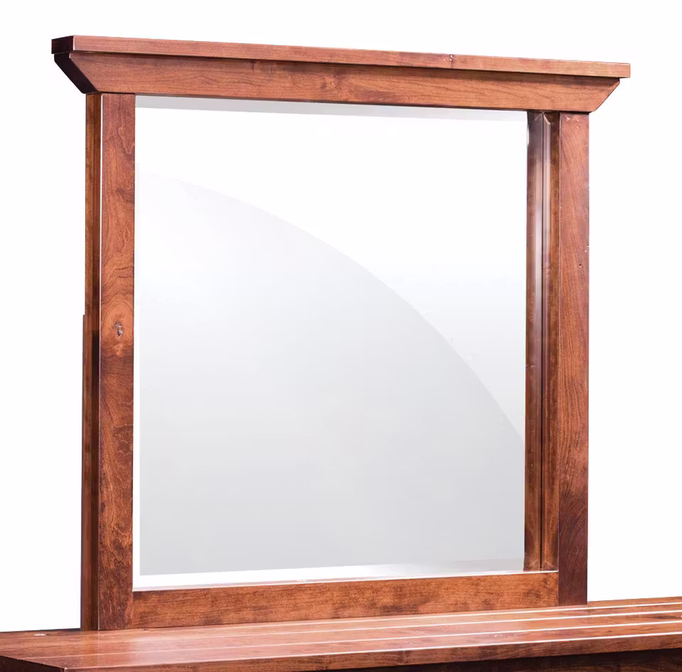 Simply Amish SMTRB-01A2 B&O Railroad Trestle Bridge Dresser Mirror, 43.5" Simply Amish SMTRB-01A2 B&O Railroad Trestle Bridge Dresser Mirror, 43.5"