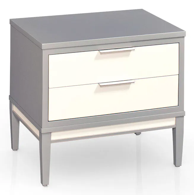 Simply Amish SNADD-02B4 Addison Extra Wide 2-Drawer Nightstand Simply Amish SNADD-02B4 Addison Extra Wide 2-Drawer Nightstand