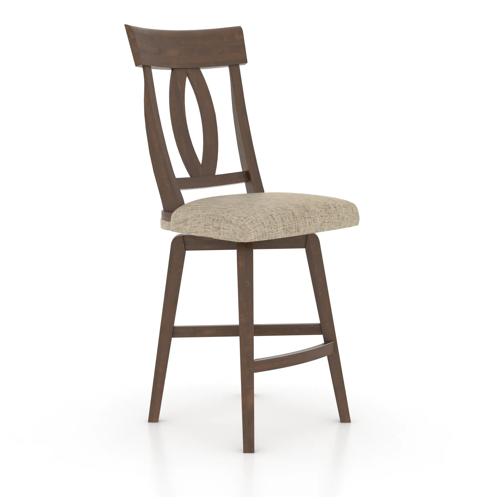 Canadel Casual Dining SNF071007U19M24 Upholstered Swivel Stool