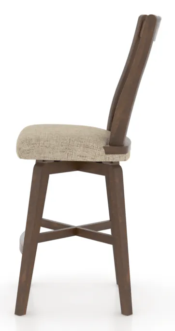 Canadel Casual Dining SNF072327U19M24 Upholstered Fixed Stool Canadel Casual Dining SNF072327U19M24 Upholstered Fixed Stool