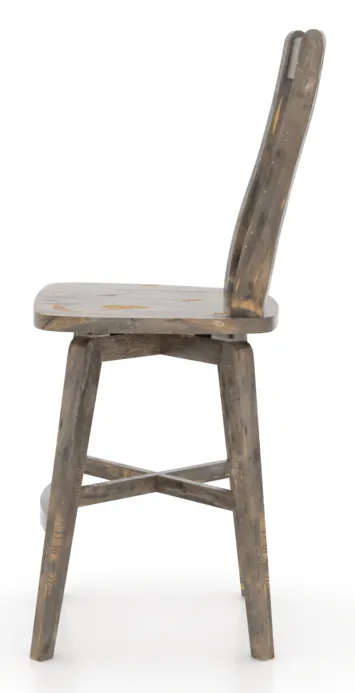 Canadel Casual Dining SNF072500808D24 Upholstered Fixed Stool Canadel Casual Dining SNF072500808D24 Upholstered Fixed Stool