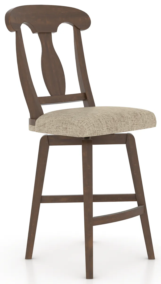 Canadel Casual Dining SNF076007U19M24 Upholstered Fixed Stool Canadel Casual Dining SNF076007U19M24 Upholstered Fixed Stool