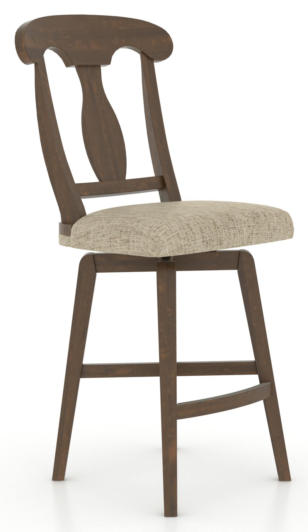 Canadel Casual Dining SNF076007U19M24 Upholstered Fixed Stool Canadel Casual Dining SNF076007U19M24 Upholstered Fixed Stool
