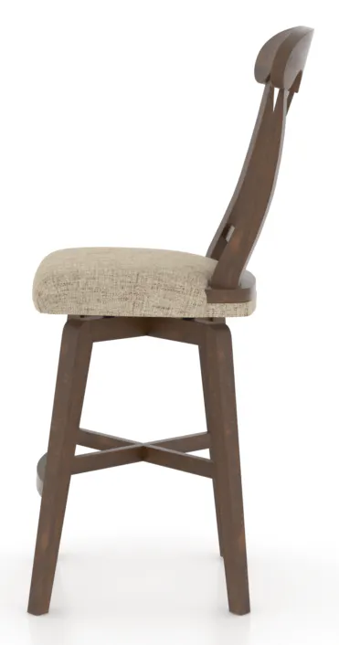 Canadel Casual Dining SNF076007U19M24 Upholstered Fixed Stool Canadel Casual Dining SNF076007U19M24 Upholstered Fixed Stool