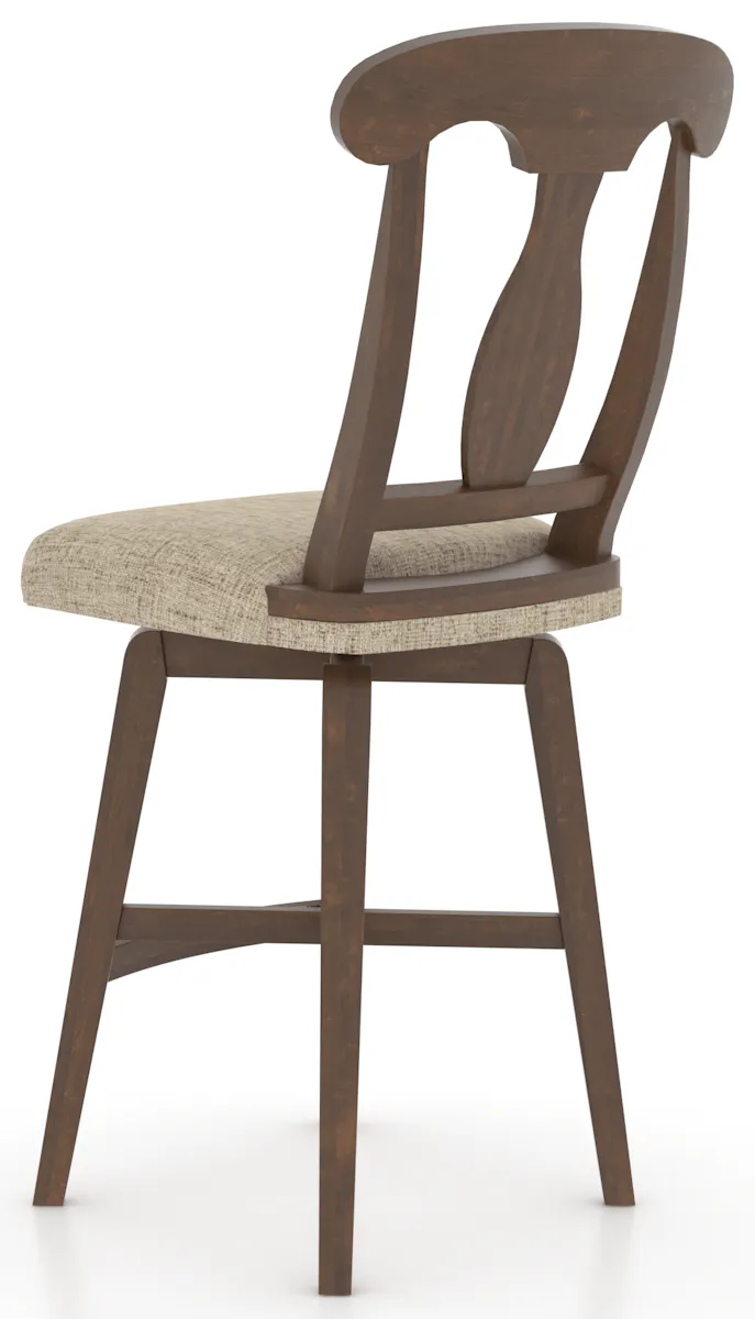 Canadel Casual Dining SNF076007U19M24 Upholstered Fixed Stool Canadel Casual Dining SNF076007U19M24 Upholstered Fixed Stool