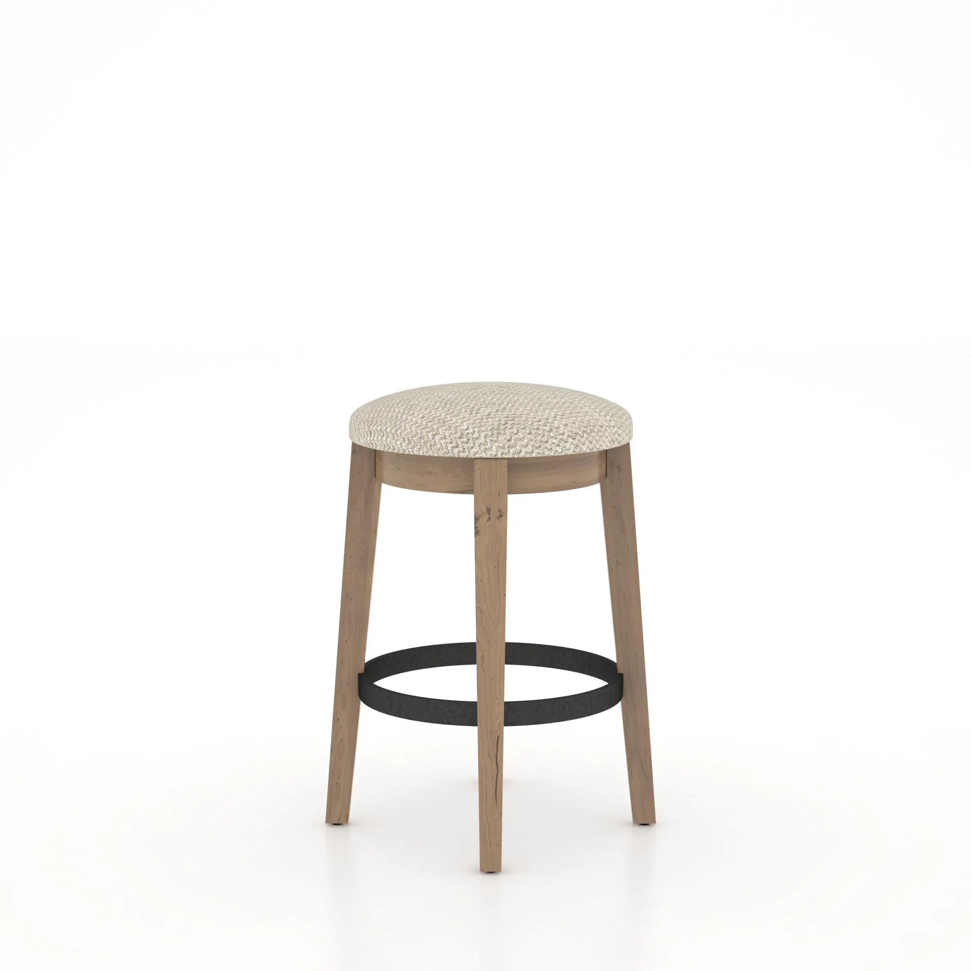 Canadel Casual Dining SNF08054FQ25R24 Upholstered Fixed Stool