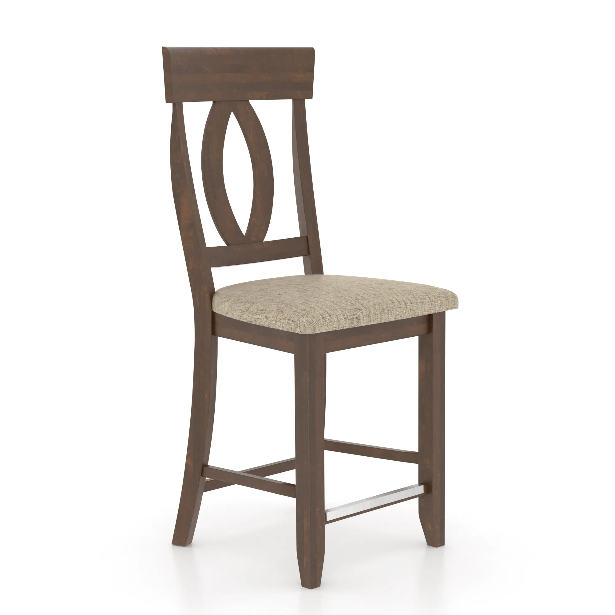 Canadel Casual Dining SNF081007U19M24 Upholstered Fixed Stool