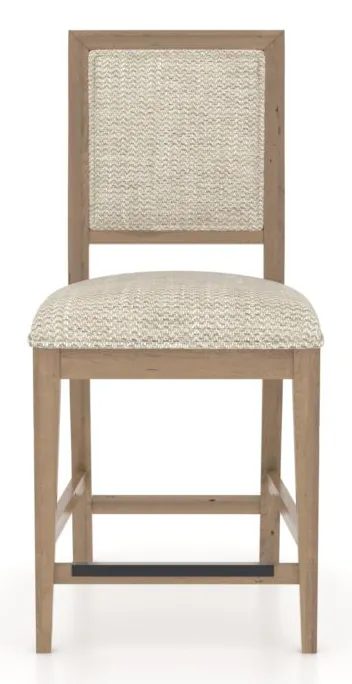 Canadel Casual Dining SNF0812AFQ25R24 Upholstered Fixed Stool Canadel Casual Dining SNF0812AFQ25R24 Upholstered Fixed Stool