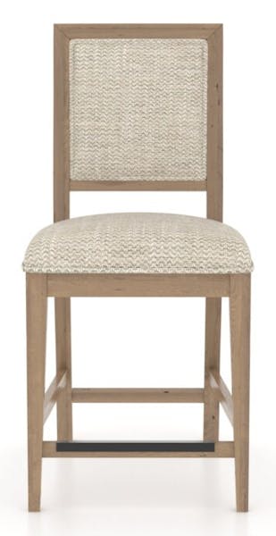 Canadel Casual Dining SNF0812AFQ25R24 Upholstered Fixed Stool Canadel Casual Dining SNF0812AFQ25R24 Upholstered Fixed Stool