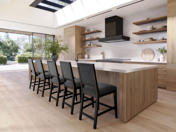 Canadel Casual Dining SNF0812AFQ25R24 Upholstered Fixed Stool Canadel Casual Dining SNF0812AFQ25R24 Upholstered Fixed Stool