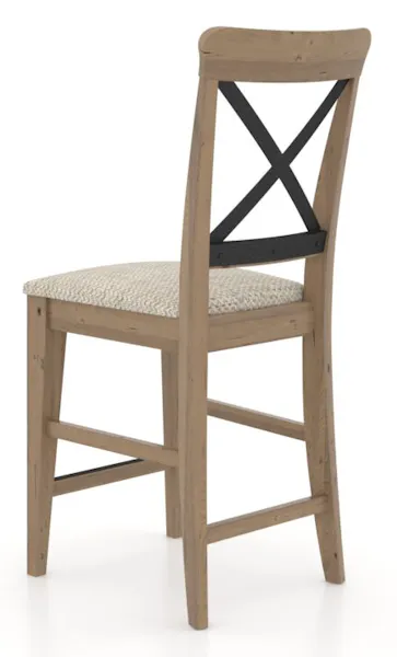 Canadel Casual Dining SNF08193FQ25R24 Upholstered Fixed Stool Canadel Casual Dining SNF08193FQ25R24 Upholstered Fixed Stool