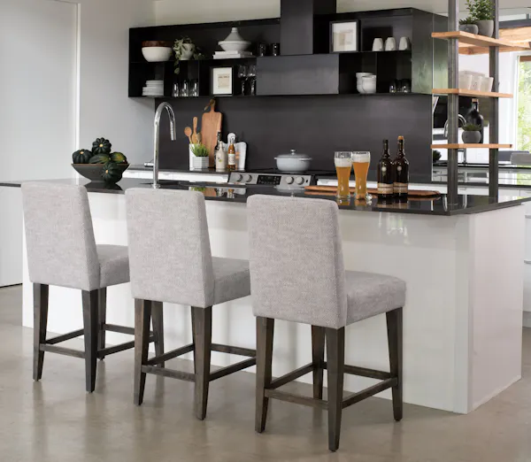 Canadel Casual Dining SNF08194FQ25R24 Upholstered Fixed Stool Canadel Casual Dining SNF08194FQ25R24 Upholstered Fixed Stool