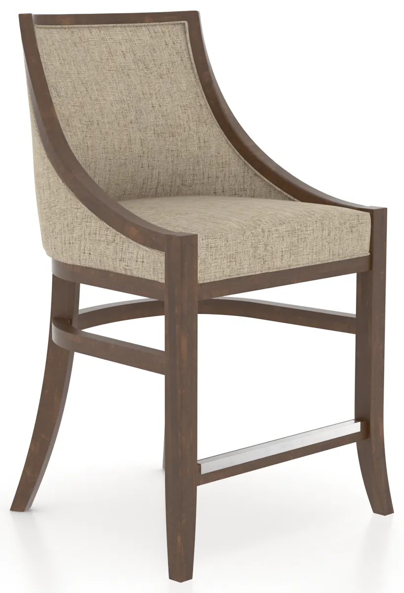 Canadel Casual Dining SNF0819A7U19M24 Upholstered Fixed Stool Canadel Casual Dining SNF0819A7U19M24 Upholstered Fixed Stool