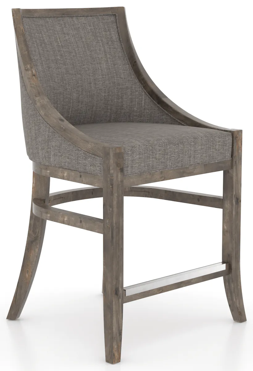 Canadel Casual Dining SNF0819AKL08D24 Upholstered Fixed Stool Canadel Casual Dining SNF0819AKL08D24 Upholstered Fixed Stool