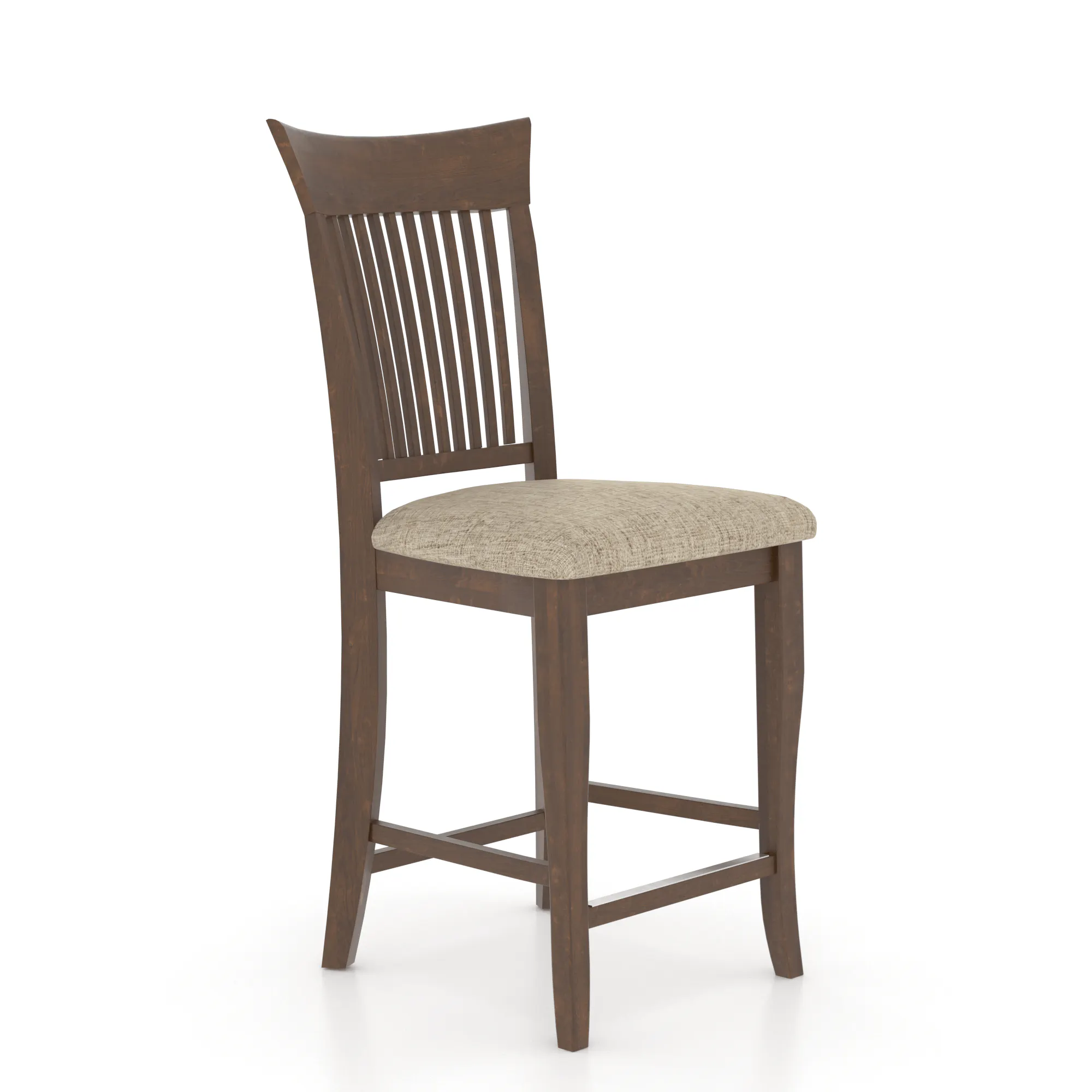 Canadel Casual Dining SNF082707U19M24 Upholstered Fixed Stool