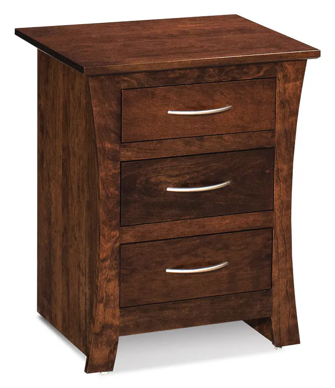 Simply Amish SNGAR-02C1 Garrett Nightstand with Drawers Simply Amish SNGAR-02C1 Garrett Nightstand with Drawers
