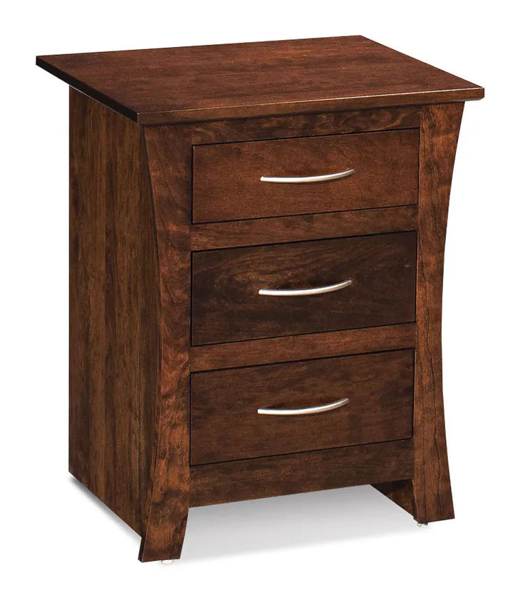Simply Amish SNGAR-02C1 Garrett Nightstand with Drawers Simply Amish SNGAR-02C1 Garrett Nightstand with Drawers