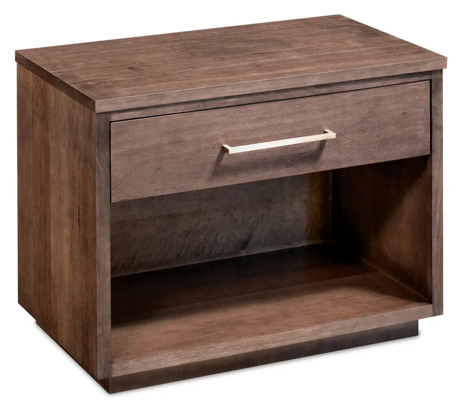 Simply Amish SNIRN-09A4 Ironwood Nightstand with Openingat Hickory Park Furniture Simply Amish SNIRN-09A4 Ironwood Nightstand with Openingat Hickory Park Furniture