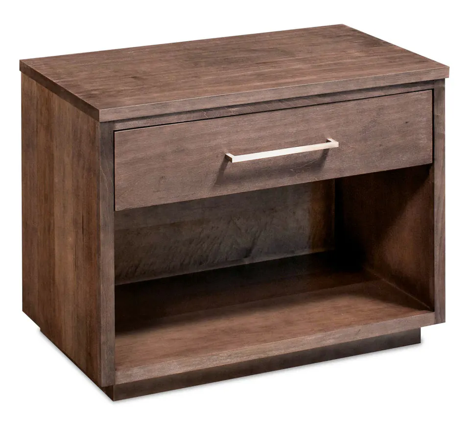 Simply Amish SNIRN-09A4 Ironwood Nightstand with Openingat Hickory Park Furniture Simply Amish SNIRN-09A4 Ironwood Nightstand with Openingat Hickory Park Furniture