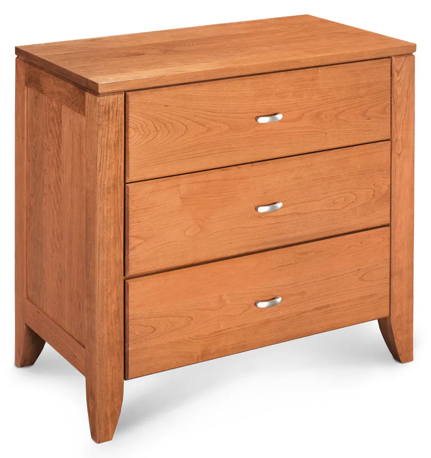 Simply Amish SNJUS-02C4 Justine Nightstand with Drawers Simply Amish SNJUS-02C4 Justine Nightstand with Drawers