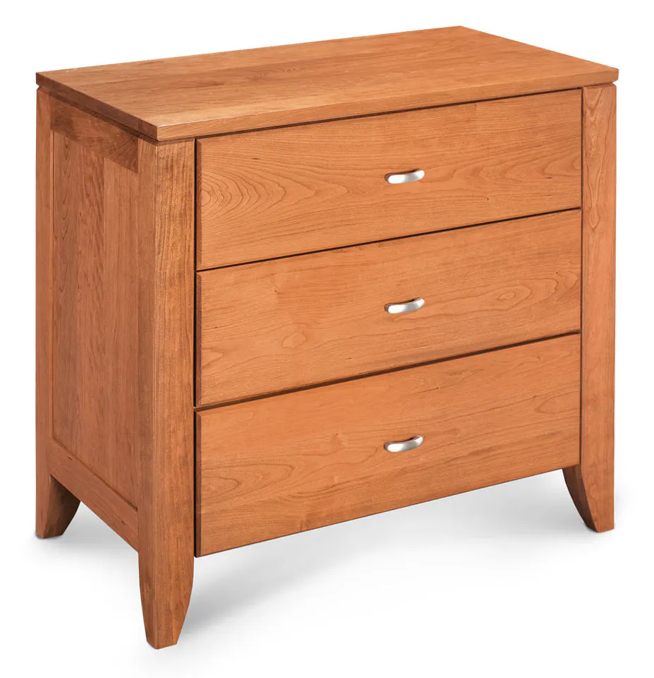 Simply Amish SNJUS-02C4 Justine Nightstand with Drawers Simply Amish SNJUS-02C4 Justine Nightstand with Drawers