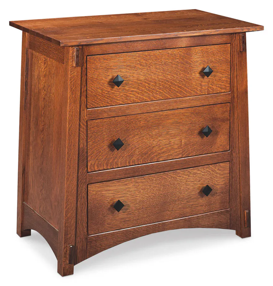 Simply Amish SNMCC-02C4 McCoy Nightstand with Drawers, Extra Wide Simply Amish SNMCC-02C4 McCoy Nightstand with Drawers, Extra Wide