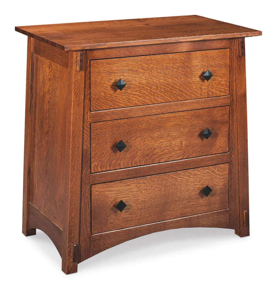 Simply Amish SNMCC-02C4 McCoy Nightstand with Drawers, Extra Wide Simply Amish SNMCC-02C4 McCoy Nightstand with Drawers, Extra Wide