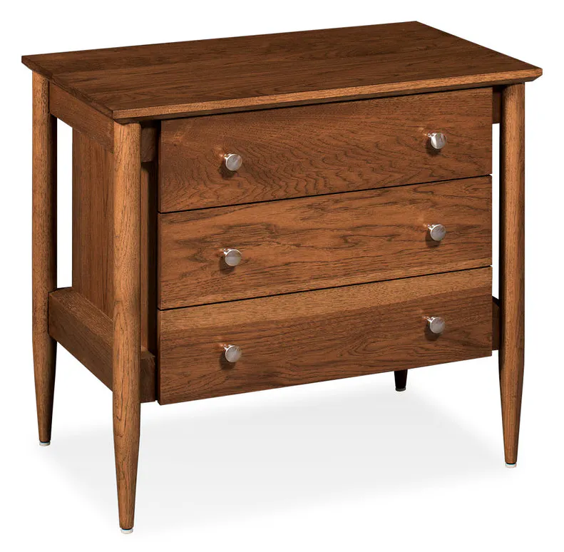 Simply Amish SNNOL-02C1 Nolan 3-Drawer Nightstand Simply Amish SNNOL-02C1 Nolan 3-Drawer Nightstand
