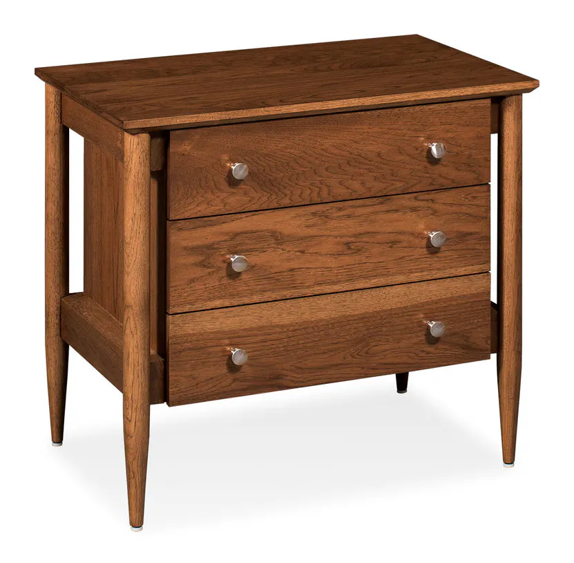 Simply Amish SNNOL-02C1 Nolan 3-Drawer Nightstand Simply Amish SNNOL-02C1 Nolan 3-Drawer Nightstand