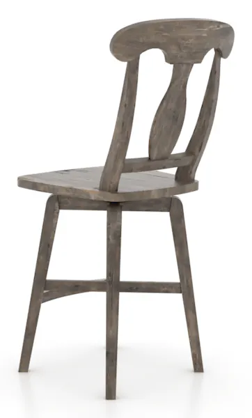 Canadel Casual Dining SNS076000808D24 Upholstered Swivel Stool Canadel Casual Dining SNS076000808D24 Upholstered Swivel Stool