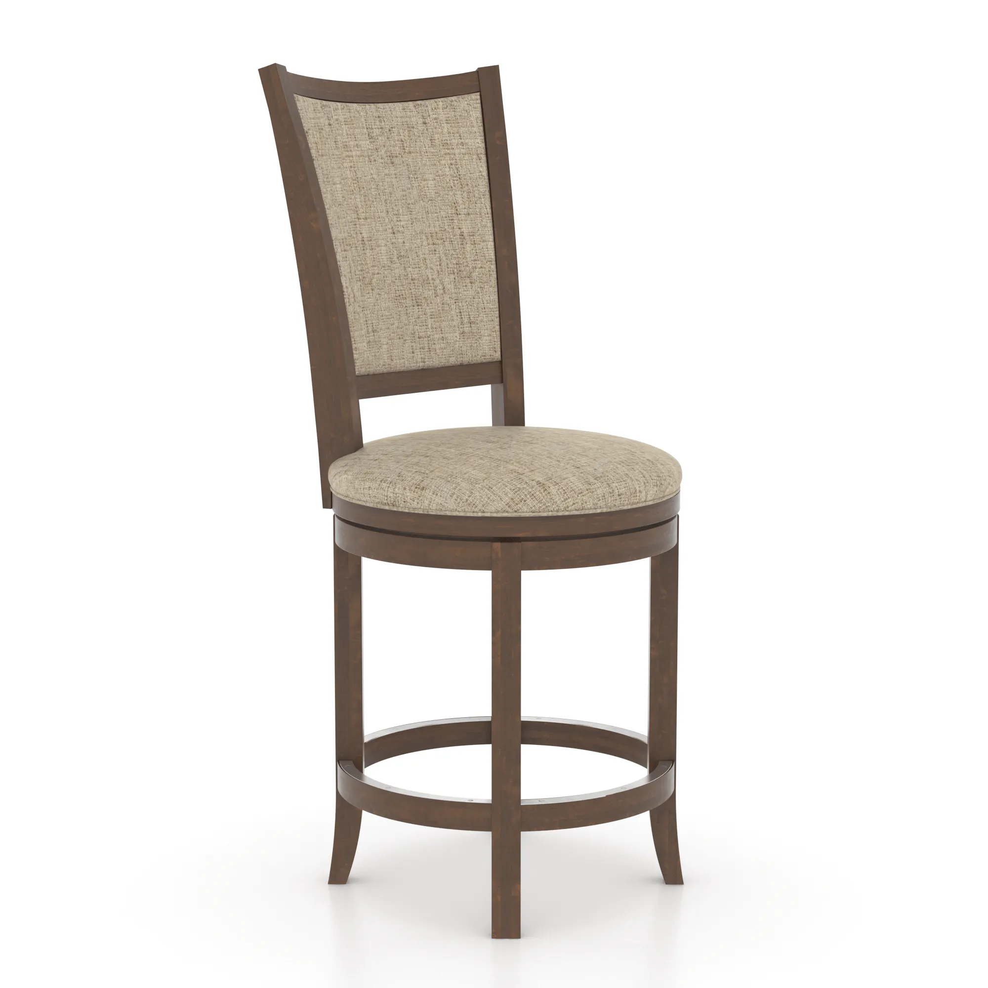 Canadel Casual Dining SNS080037U19M24 Upholstered Swivel Stool