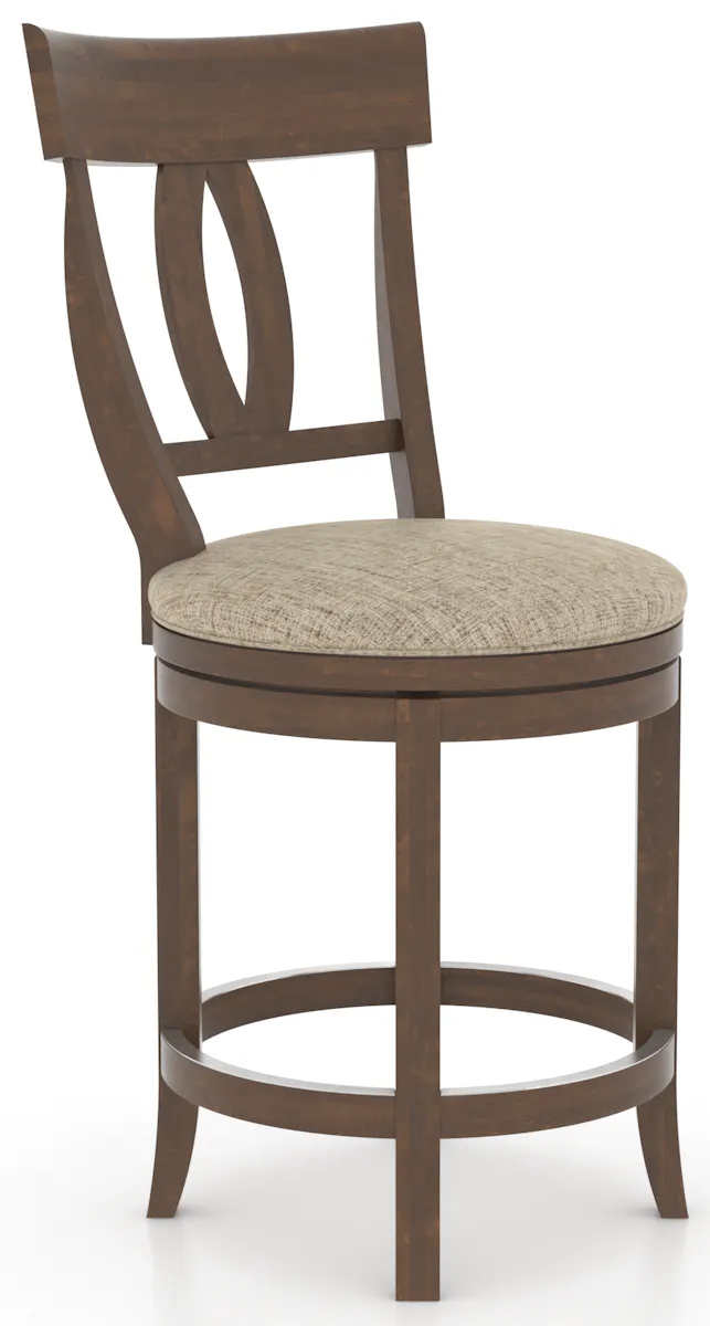 Canadel Casual Dining SNS081007U19M24 Upholstered Swivel Stool Canadel Casual Dining SNS081007U19M24 Upholstered Swivel Stool