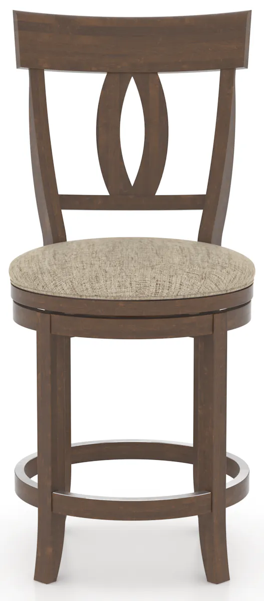 Canadel Casual Dining SNS081007U19M24 Upholstered Swivel Stool Canadel Casual Dining SNS081007U19M24 Upholstered Swivel Stool
