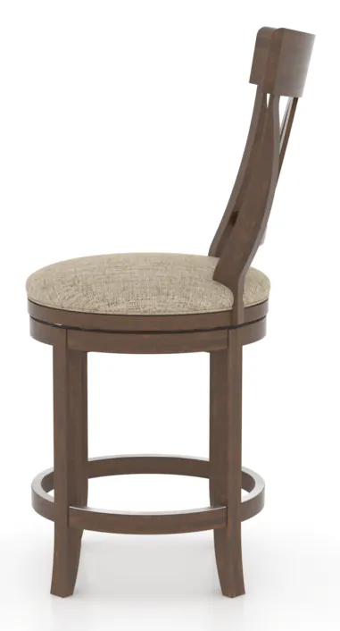 Canadel Casual Dining SNS081007U19M24 Upholstered Swivel Stool Canadel Casual Dining SNS081007U19M24 Upholstered Swivel Stool
