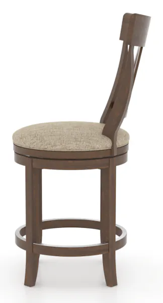 Canadel Casual Dining SNS081007U19M24 Upholstered Swivel Stool Canadel Casual Dining SNS081007U19M24 Upholstered Swivel Stool