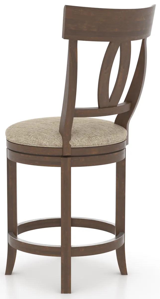 Canadel Casual Dining SNS081007U19M24 Upholstered Swivel Stool Canadel Casual Dining SNS081007U19M24 Upholstered Swivel Stool