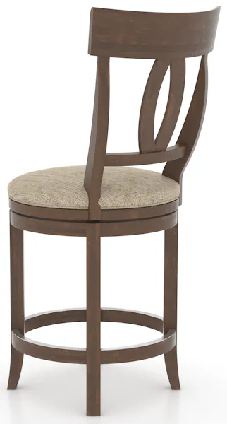 Canadel Casual Dining SNS081007U19M24 Upholstered Swivel Stool Canadel Casual Dining SNS081007U19M24 Upholstered Swivel Stool