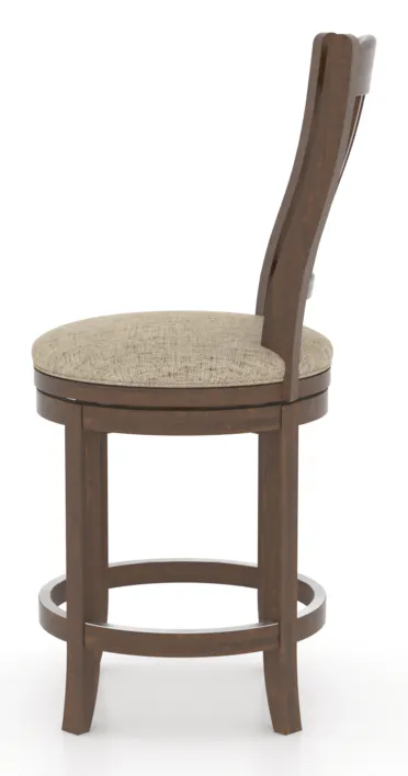 Canadel Casual Dining SNS082327U19M24 Upholstered Swivel Stool Canadel Casual Dining SNS082327U19M24 Upholstered Swivel Stool