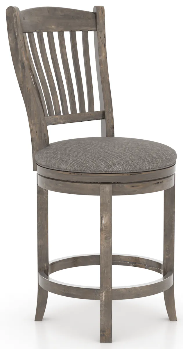 Canadel Casual Dining SNS08232KL08D24 Swivel Upholstered Stool Canadel Casual Dining SNS08232KL08D24 Swivel Upholstered Stool