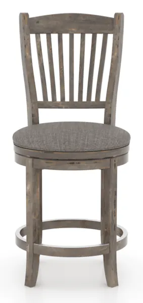 Canadel Casual Dining SNS08232KL08D24 Swivel Upholstered Stool Canadel Casual Dining SNS08232KL08D24 Swivel Upholstered Stool
