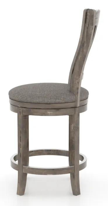 Canadel Casual Dining SNS08232KL08D24 Swivel Upholstered Stool Canadel Casual Dining SNS08232KL08D24 Swivel Upholstered Stool
