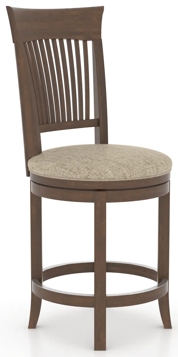 Canadel Casual Dining SNS082707U19M24 Upholstered Swivel Stool Canadel Casual Dining SNS082707U19M24 Upholstered Swivel Stool