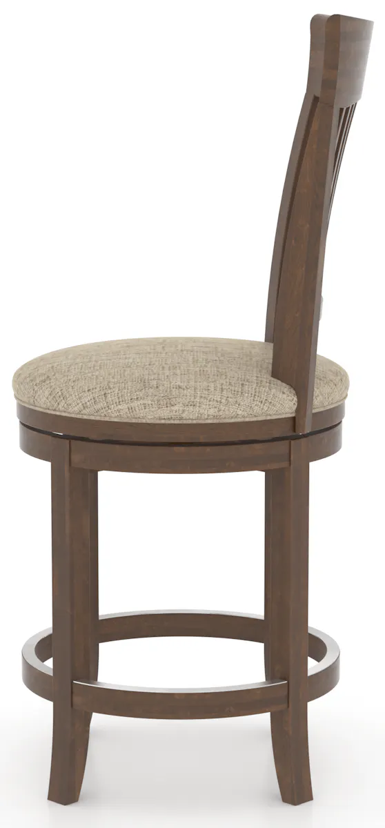 Canadel Casual Dining SNS082707U19M24 Upholstered Swivel Stool Canadel Casual Dining SNS082707U19M24 Upholstered Swivel Stool