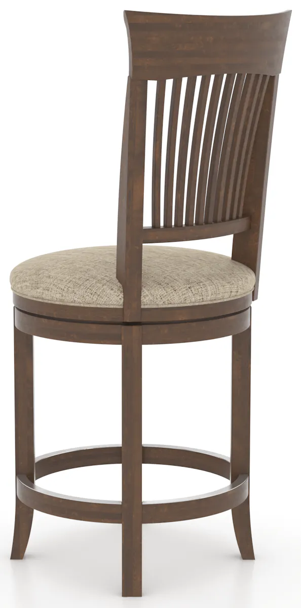 Canadel Casual Dining SNS082707U19M24 Upholstered Swivel Stool Canadel Casual Dining SNS082707U19M24 Upholstered Swivel Stool