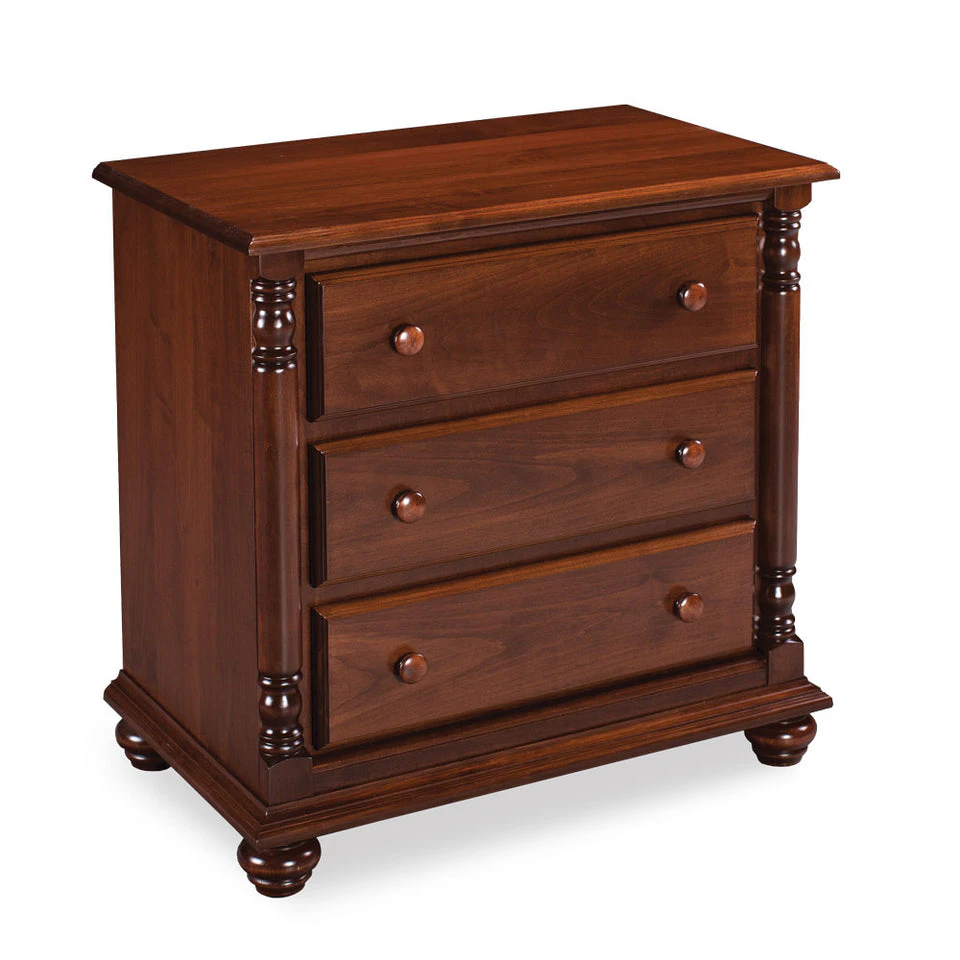 Simply Amish SNSAV-02C4 Savannah Nightstand with Drawers, Extra Wide Simply Amish SNSAV-02C4 Savannah Nightstand with Drawers, Extra Wide