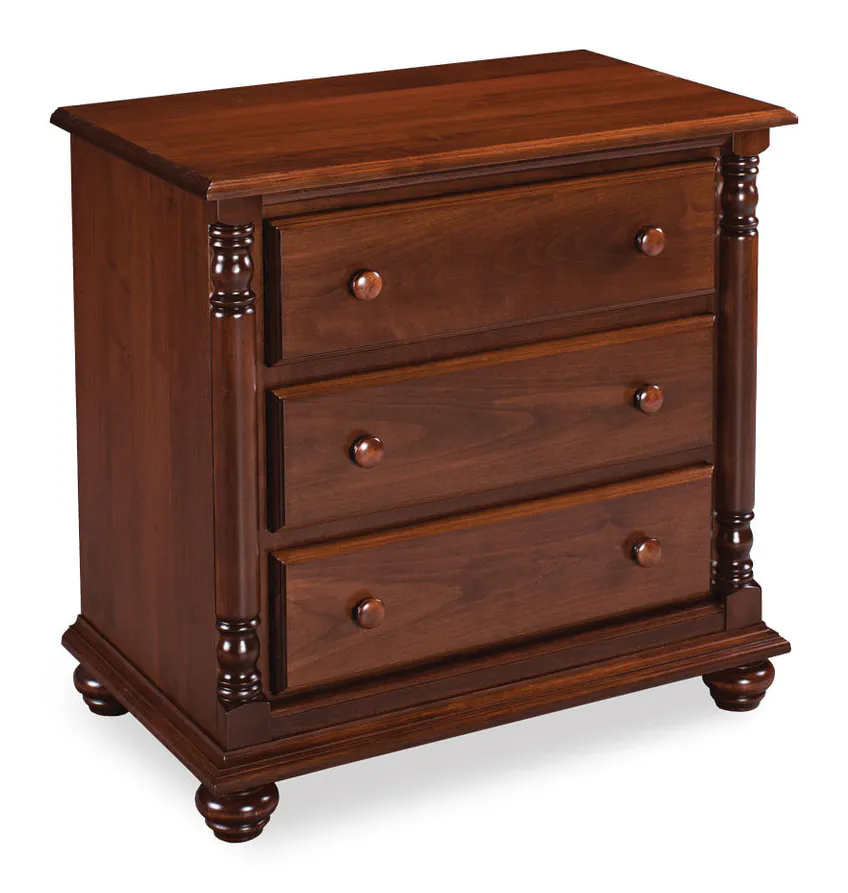 Simply Amish SNSAV-02C4 Savannah Nightstand with Drawers, Extra Wide Simply Amish SNSAV-02C4 Savannah Nightstand with Drawers, Extra Wide